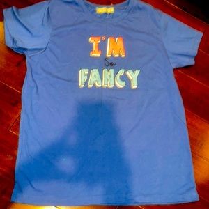 over sized tee shirt